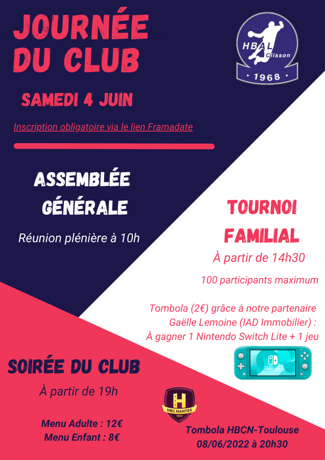 Journée club 04-06