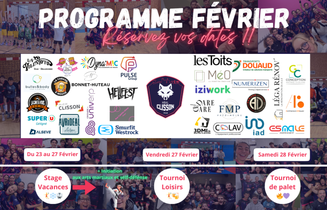 💜 PROGRAMME WK 23-28 FÉVRIER 💜